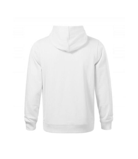 Sweat À Capuche Break Homme Blanc Malfini