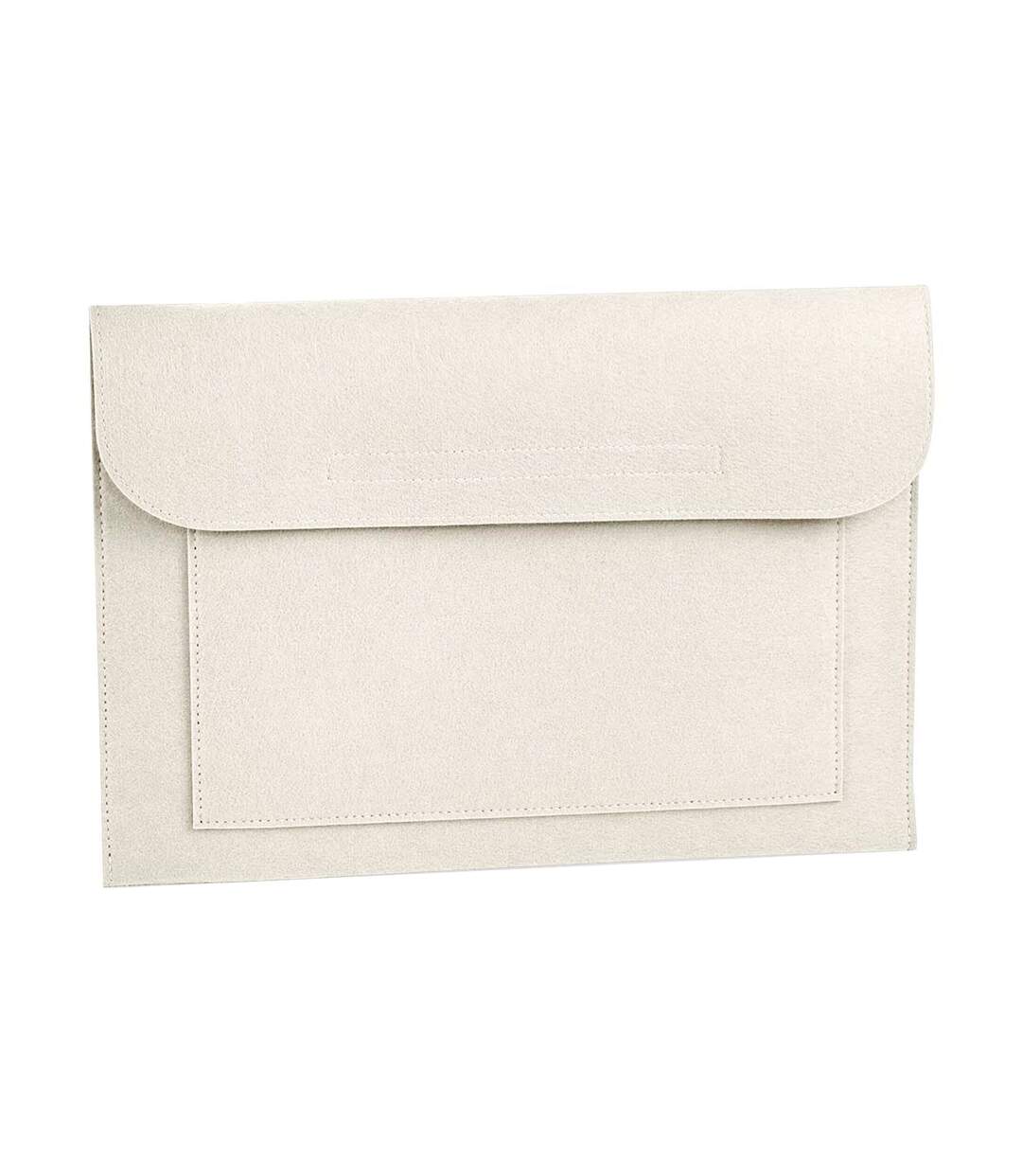 Document wallet one size soft white Bagbase