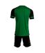 Mens Regular Football Kit Set Black Green Joma-2