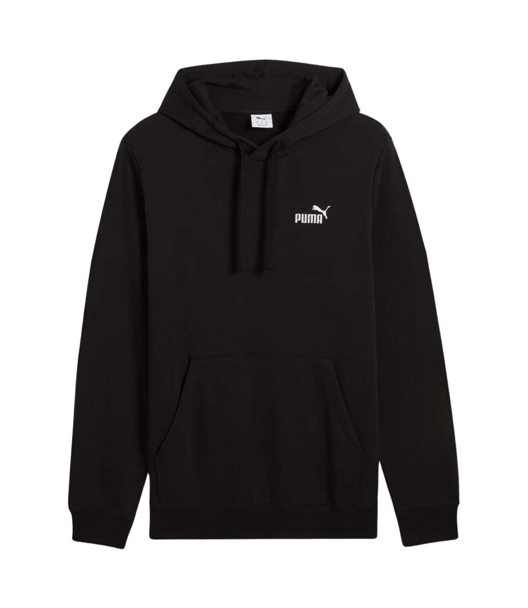 Sweat À Capuche Style Petit Logo Ess No.1 Homme Noir Puma-2