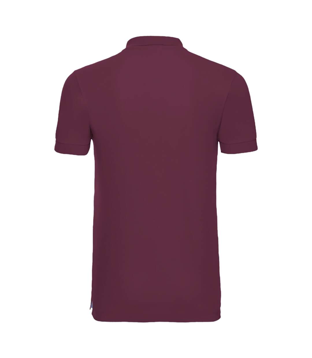 Polo manches courtes homme bordeaux Russell