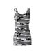 Débardeur Motif/style Camouflage Triumph Femme Blanc Noir Malfini-2