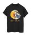 Disney Femmes/Les femmes Lilo & Stitch Summer Waves - T-shirt boyfriend en coton (Noir) - UTBI29954-2