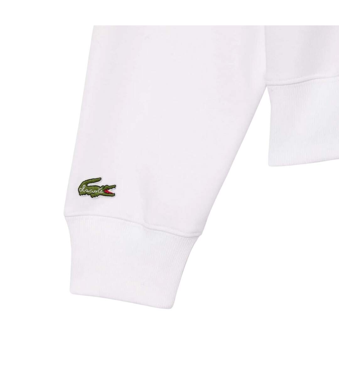 Sweat Femme Blanc Lacoste-4