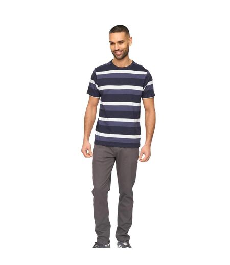 Mens sherston t-shirt navy Bewley & Ritch
