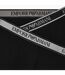 Lot De 3  Sous-vêtements Motif/style Logo Core Homme Noir Emporio Armani-4