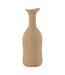 Vase Déco en Métal Agra 31cm Beige-1