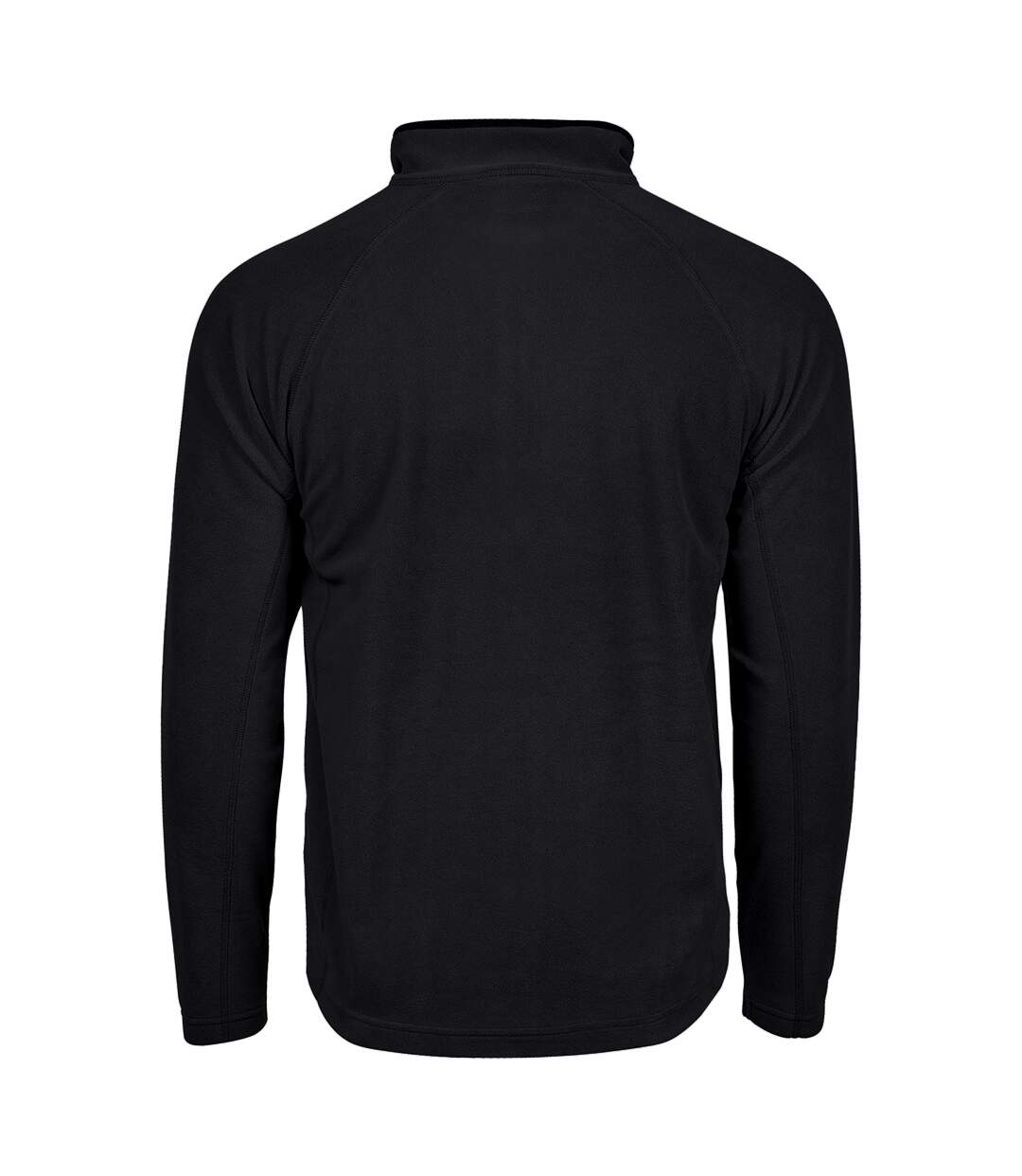 Tee Jays Mens Full Zip Active Lightweight Fleece Jacket (Black) - UTBC3362-2