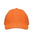 Buffalo 6 Panel Baseball Cap Orange MidOcean-1