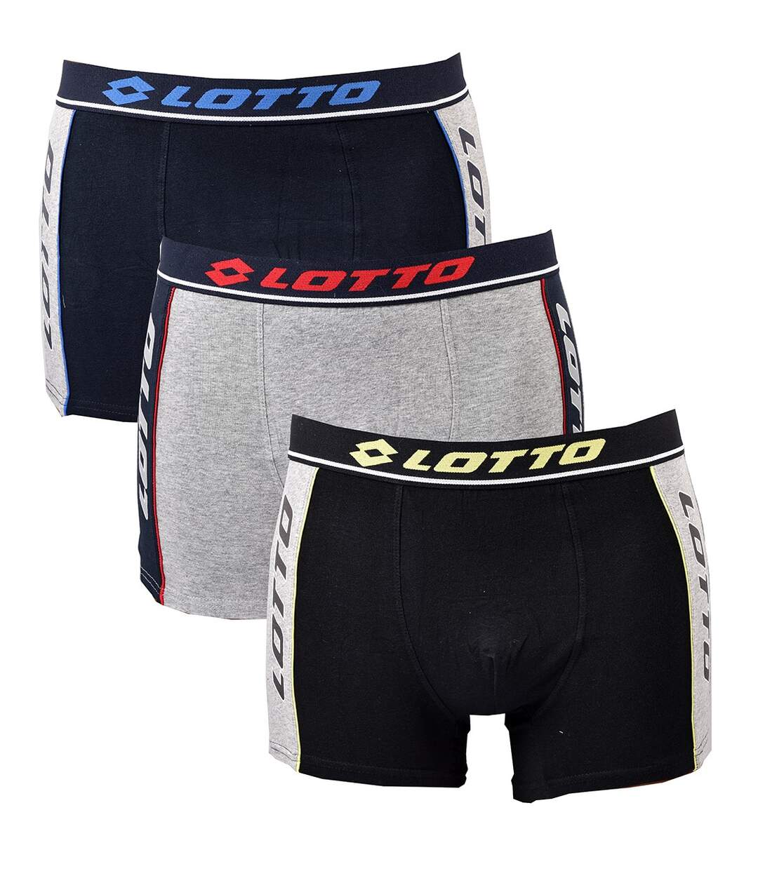 Boxer homme LOTTO Pack de 3 Boxers 0518-2