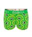 Womens/ladies sour cream pringles boxer shorts green/yellow OddBalls