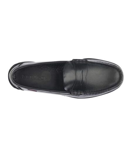 Mocassins Motif/style Dauphin Homme Noir Total Sebago