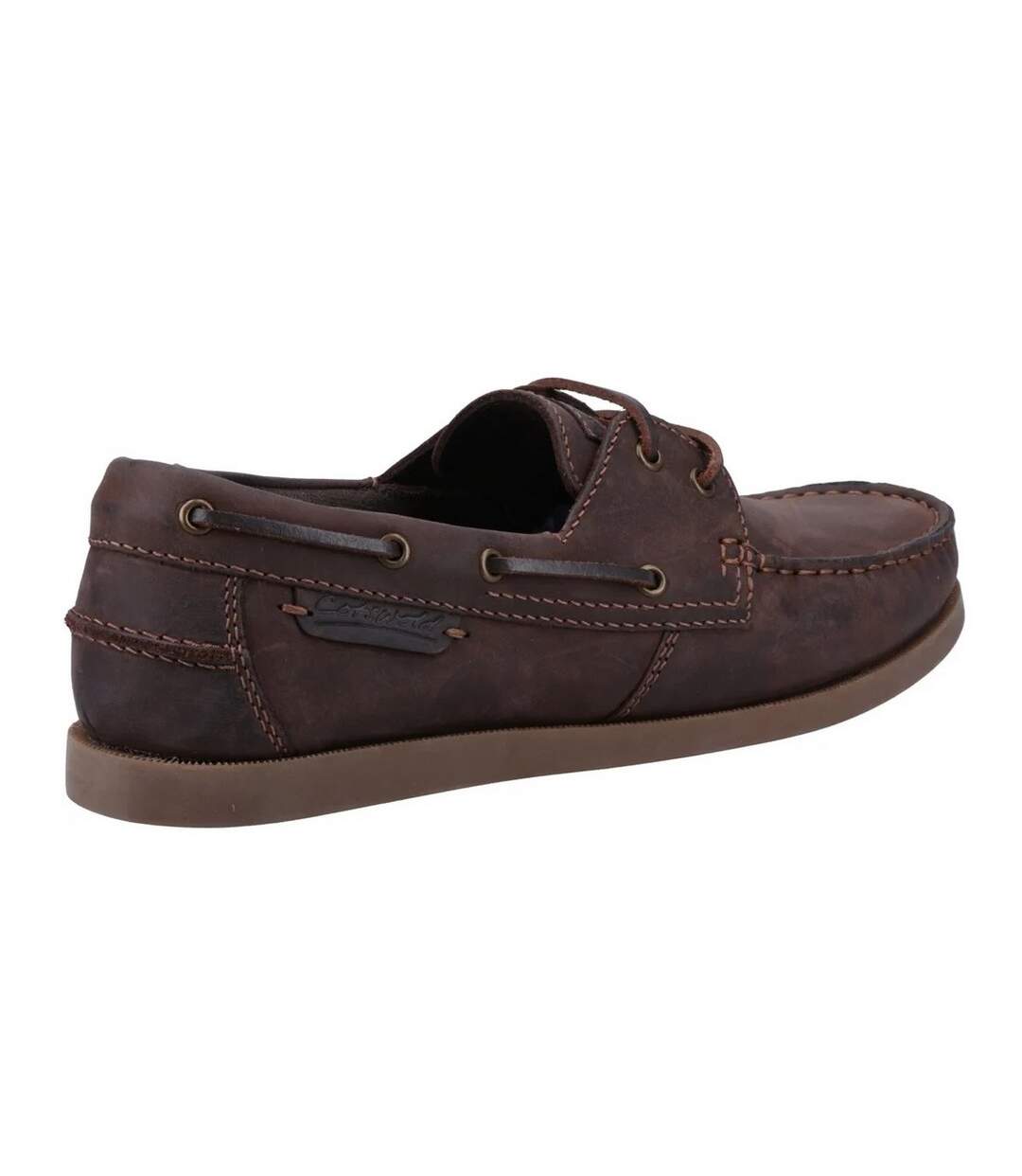 Chaussures bateau waterlane femme marron Cotswold