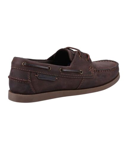 Chaussures bateau waterlane femme marron Cotswold