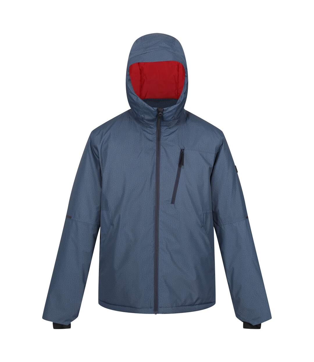 Mens Harridge Waterproof Jacket Navy Danger Red Regatta-1