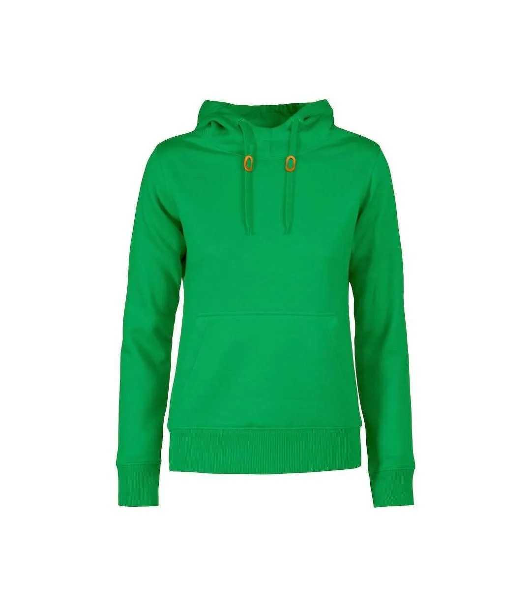 Womens/ladies Fastpitch Hoodie Fresh Green Printer-1