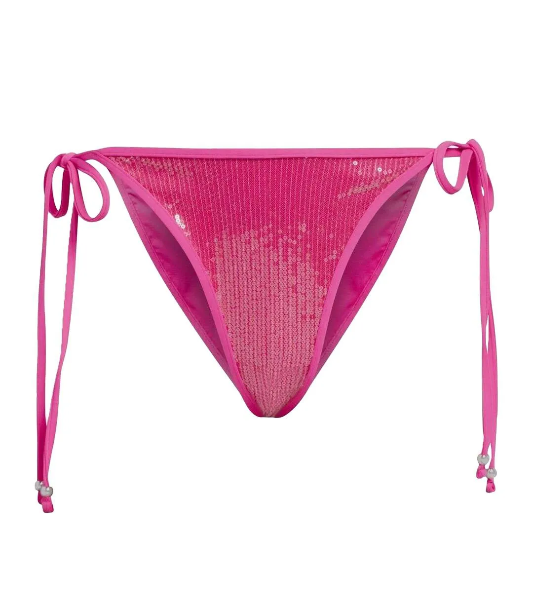 Bas De Maillot De Bain Motif/style Paillette Femme Rose Adidas-2