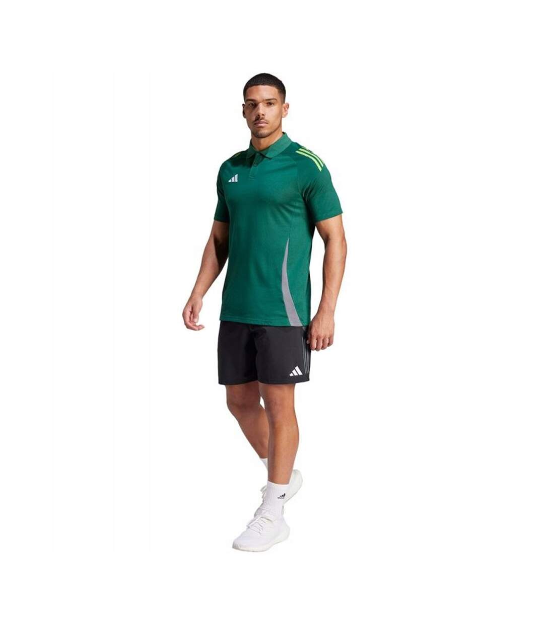 Polo De Compétition Tiro Homme Vert Adidas-4
