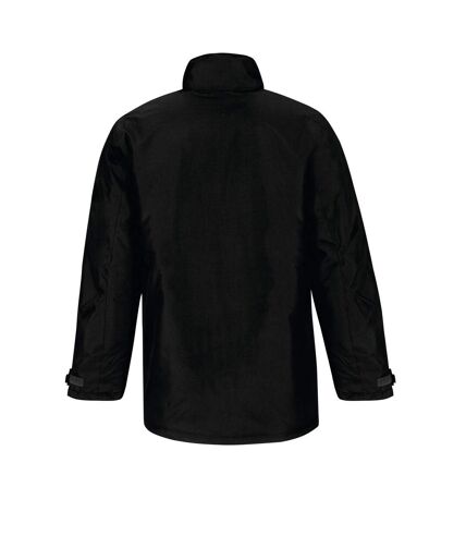 B&C Mens Real+ Waterproof Padded Jacket (Black) - UTRW9670