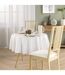 Nappe Ronde à Carreaux Axel 180cm Naturel-4