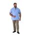 Chemise Manches Courtes James Homme Bleu Ciel Duke-1