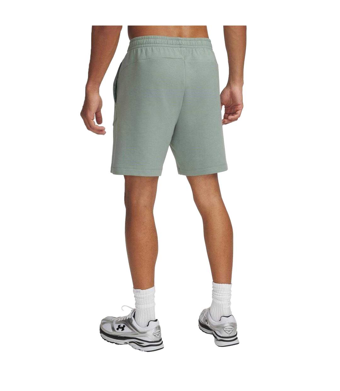 Mens Unstoppable Sweat Shorts Green Blue Under Armour-3
