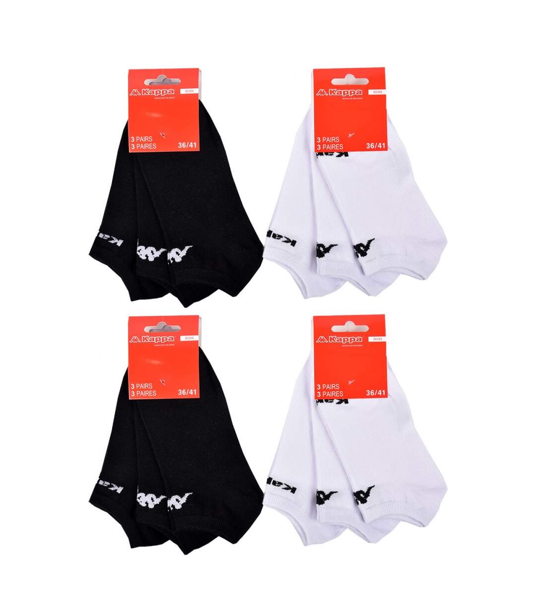 Chaussettes Femme SNEAKER KAPPA - Pack de 12-3