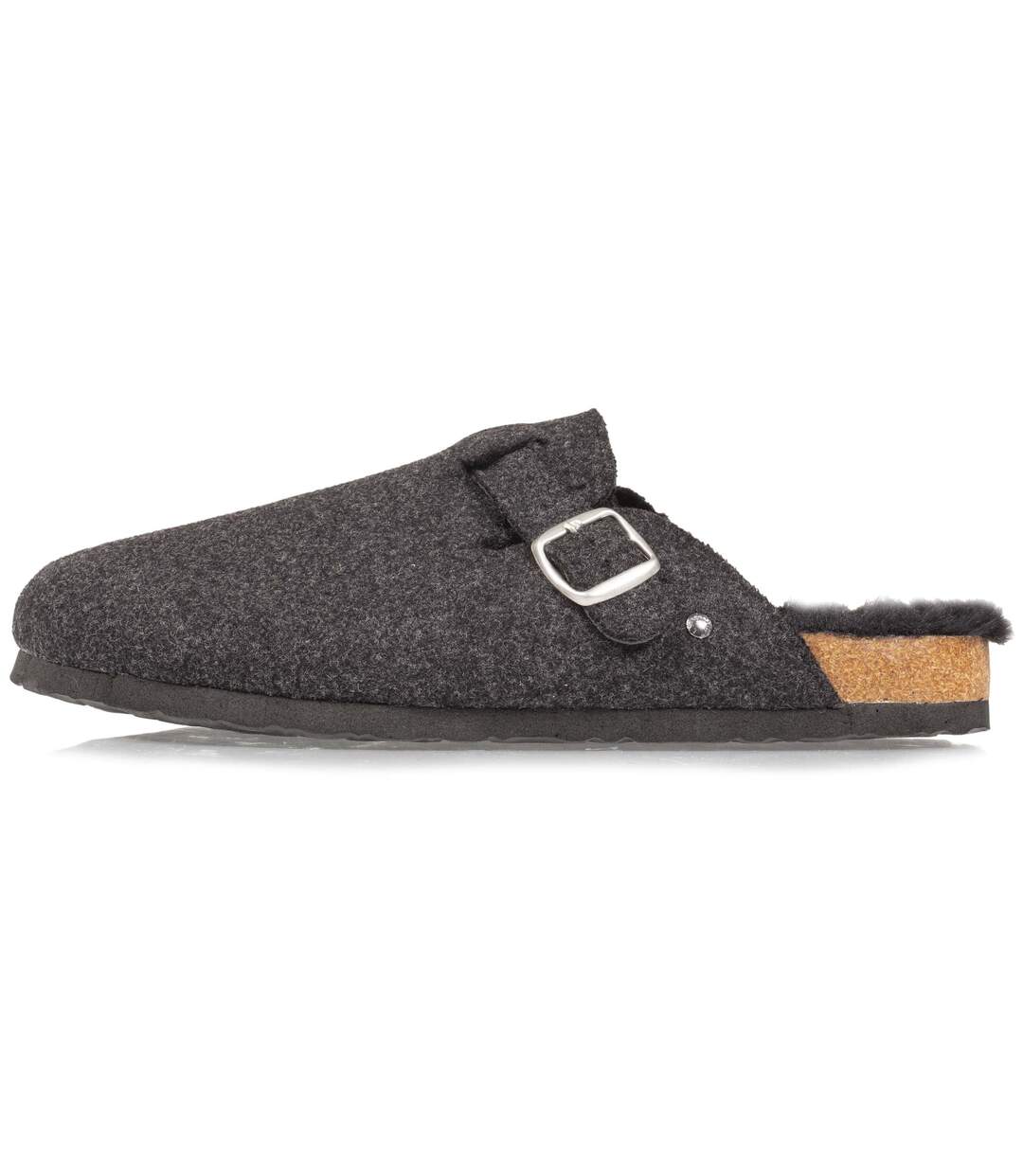 Isotoner Chaussons Mules homme ultra confortables, intérieur fausse fourrure