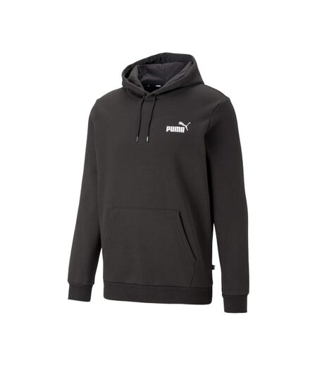 Sweat À Capuche Ess+ Col Homme Noir Puma
