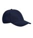 Casquette De Baseball Earthaware Bleu Marine Français Beechfield-1