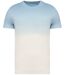 T-shirt écoresponsable Dipe-Dye - Unisexe - PAT345 - bleu aquamarine-2