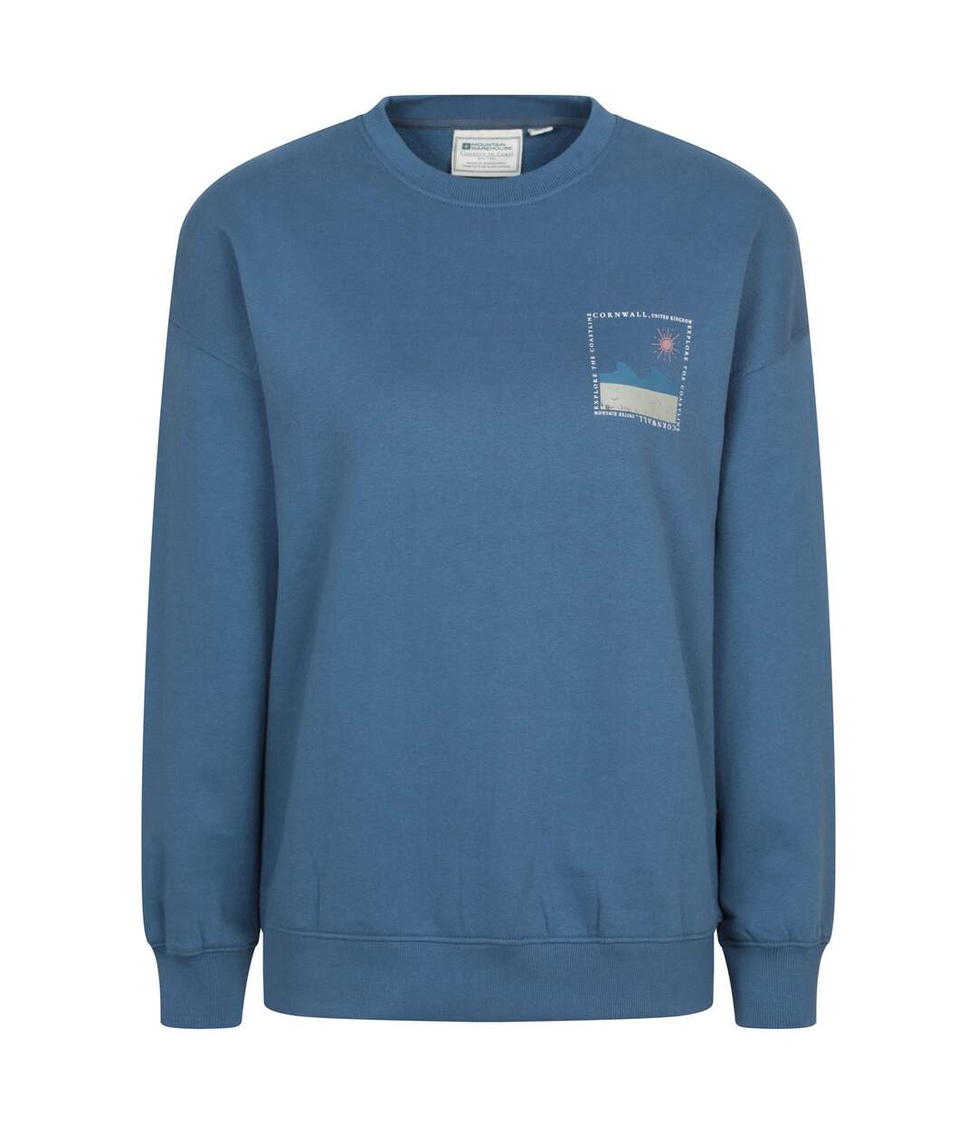 Sweat Conwall Femme Bleu Mountain Warehouse-1