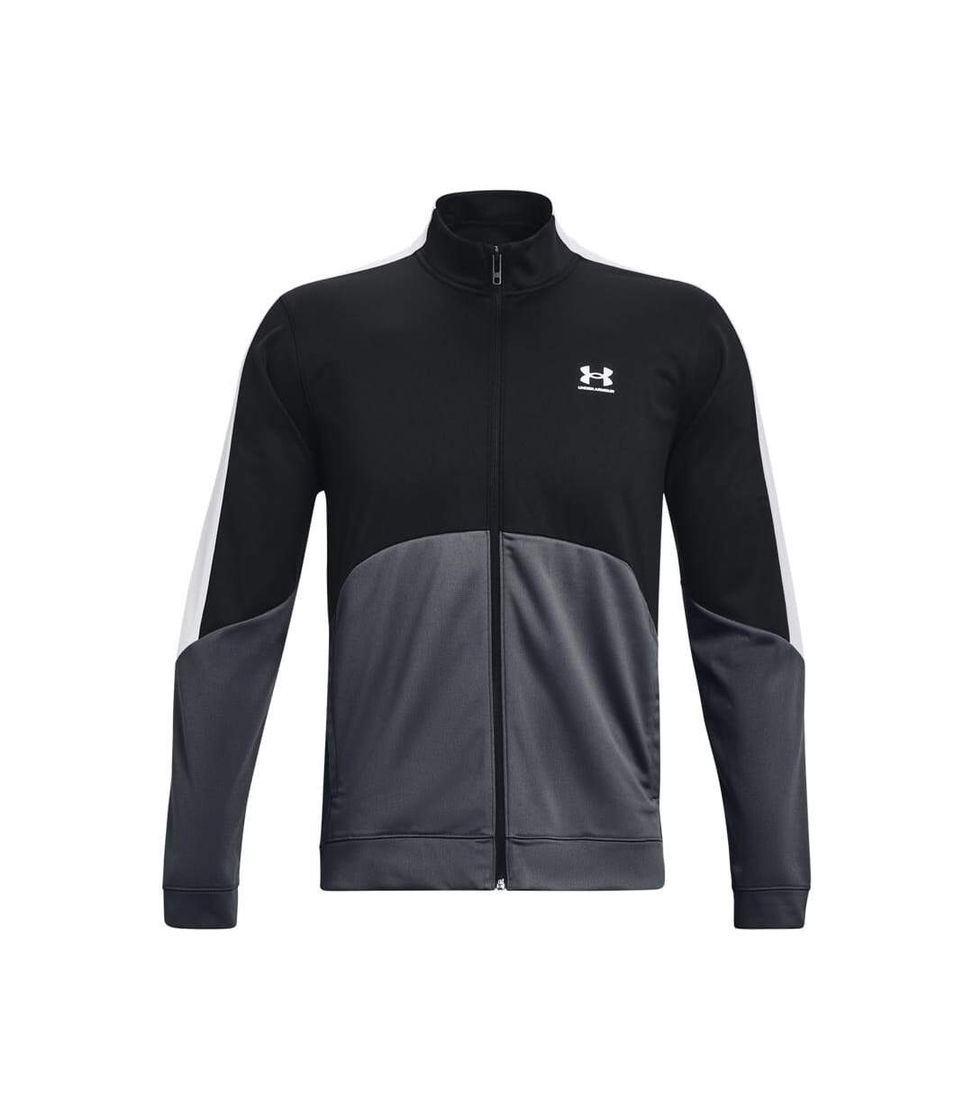 Mens Fashion Track Jacket Black Under Armour-1
