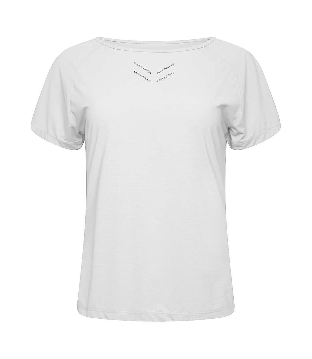 Womens/ladies Crystallize Active T-shirt White Dare 2B-2