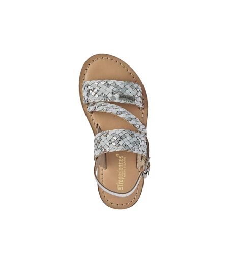 Sandale Plate Cuir Enfant Les Tropeziennes Bamako