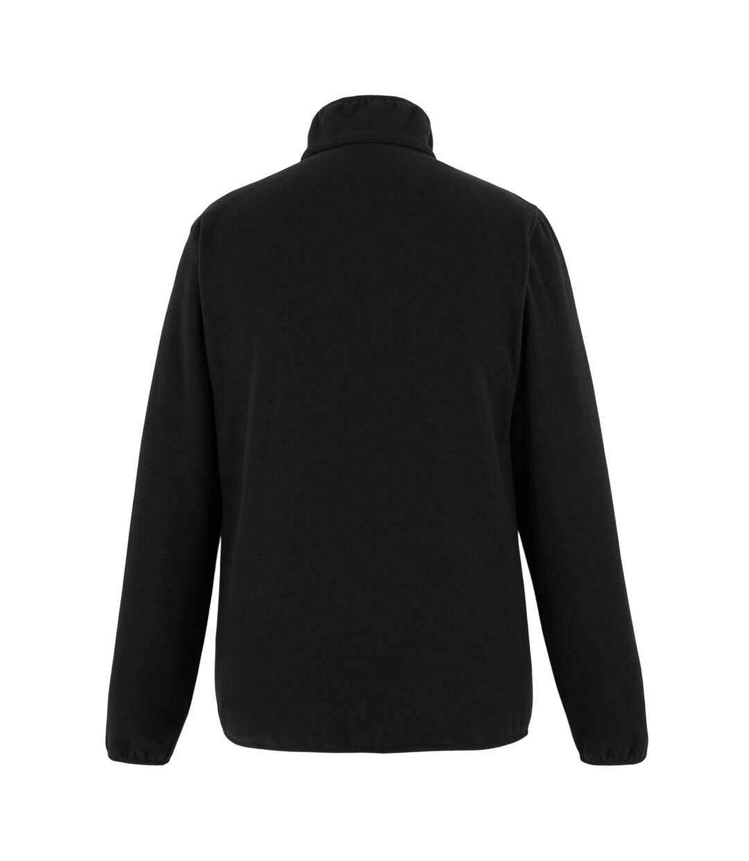 Mens Active Microfleece Quarter Zip Fleece Top Black Regatta-2