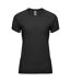 T-shirt bahrain femme noir uni Roly Roly