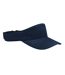 Performance Visor Cap Navy Beechfield-1