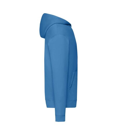 Fruit Of The Loom Mens Hooded Sweatshirt Jacket (Azure Blue) - UTBC1369