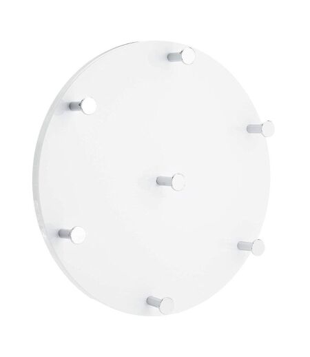 Patère Murale Ronde Kely 35cm Blanc