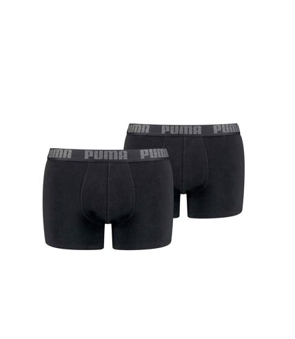 Puma Mens Basic Boxer Shorts (Pack of 2) (Black) - UTRD2569