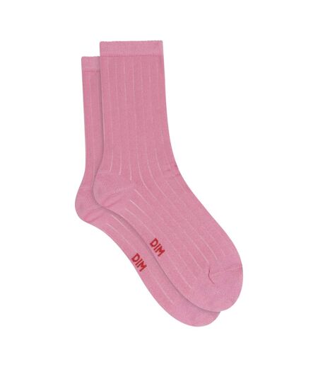 Mi-chaussettes effet satiné Mode