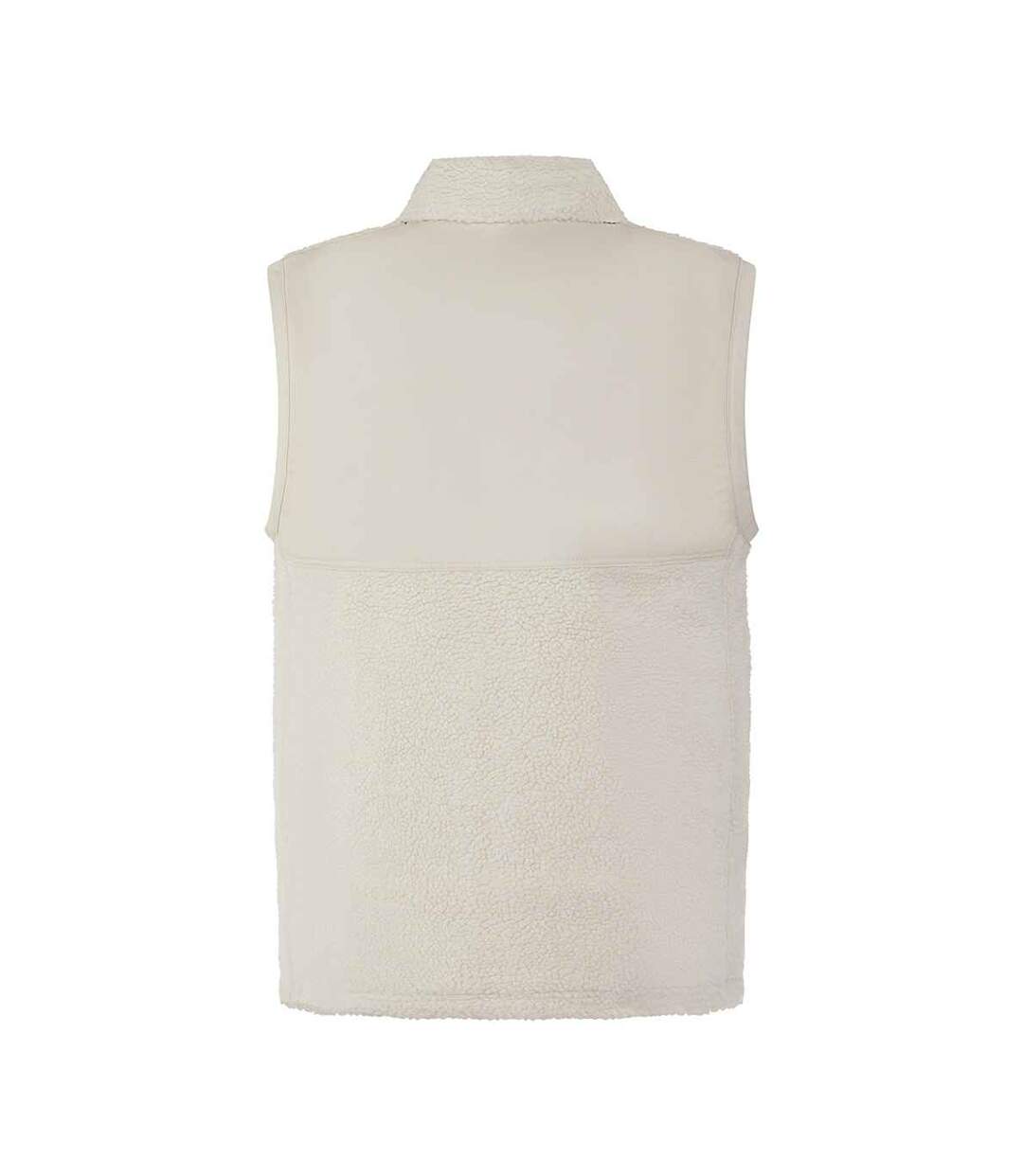 Veste Sans Manches Adulte Naturel Front Row-2