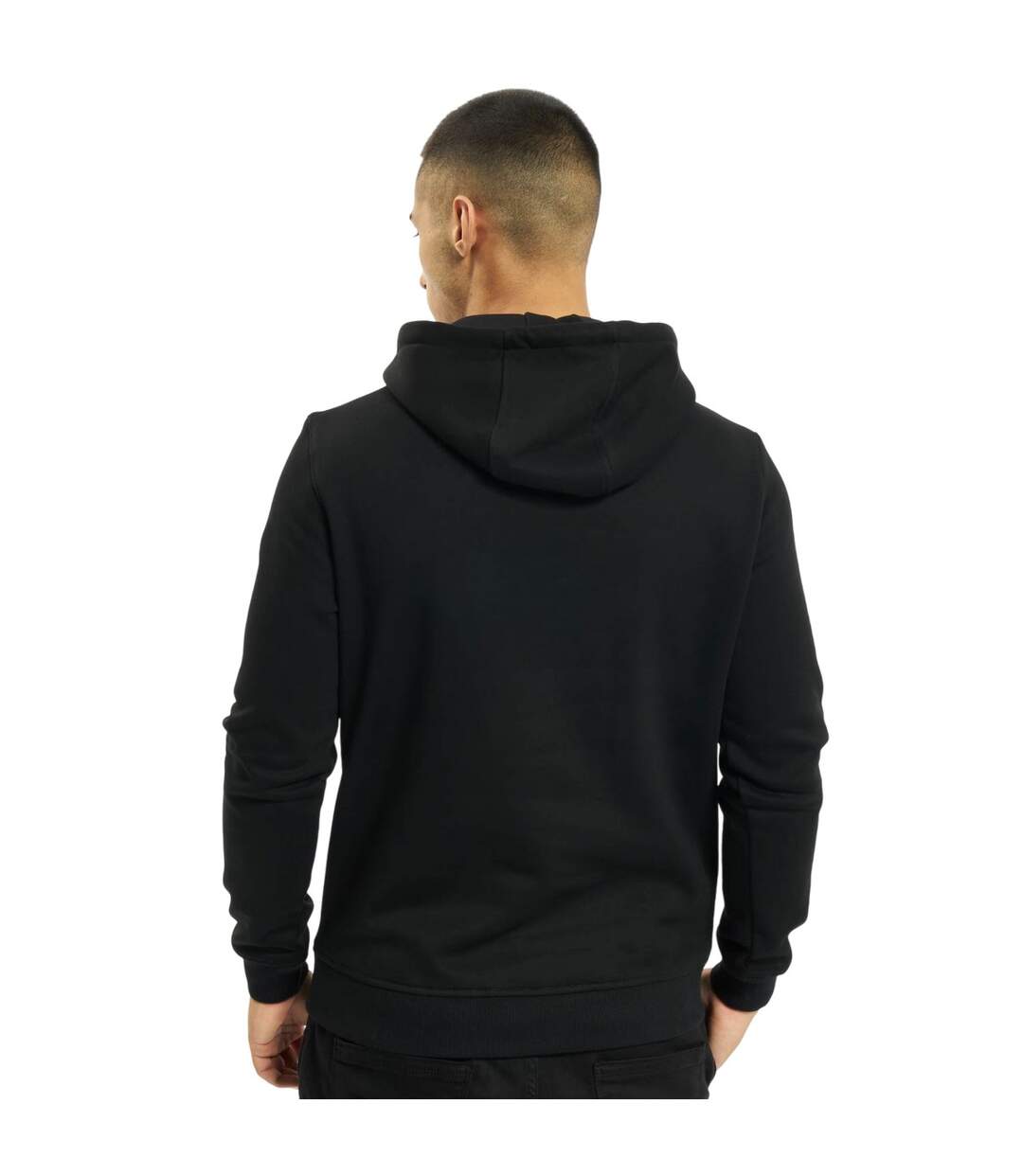 Sweat À Capuche Homme Noir MerchCode-3
