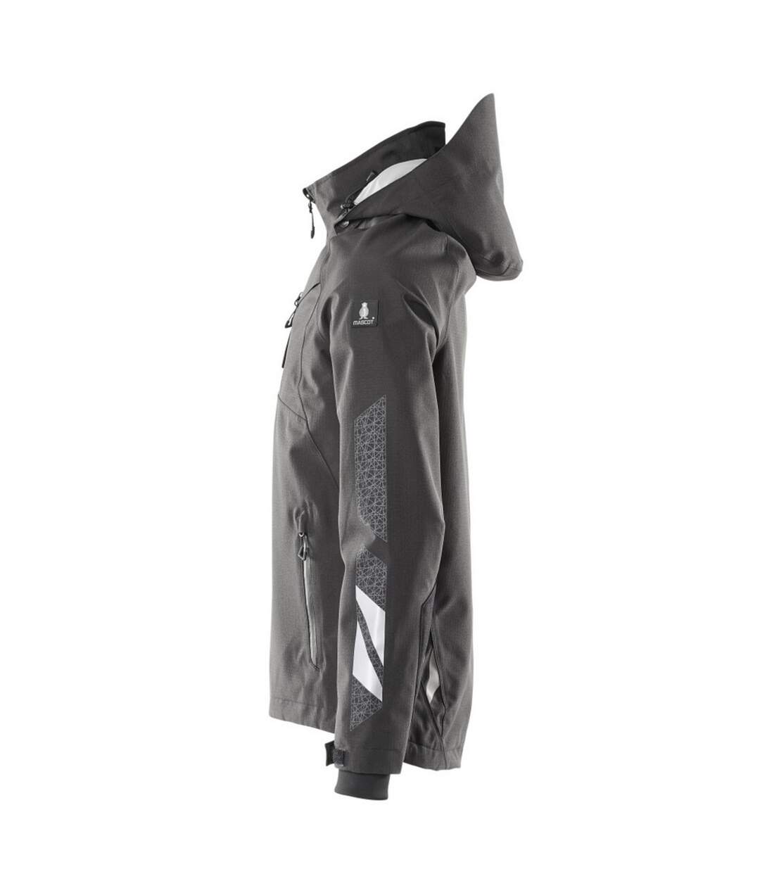 Mens Accelerate Soft Shell Jacket Black Mascot-4