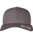 Casquette Trucker Gris Foncé Blanc Flexfit-1