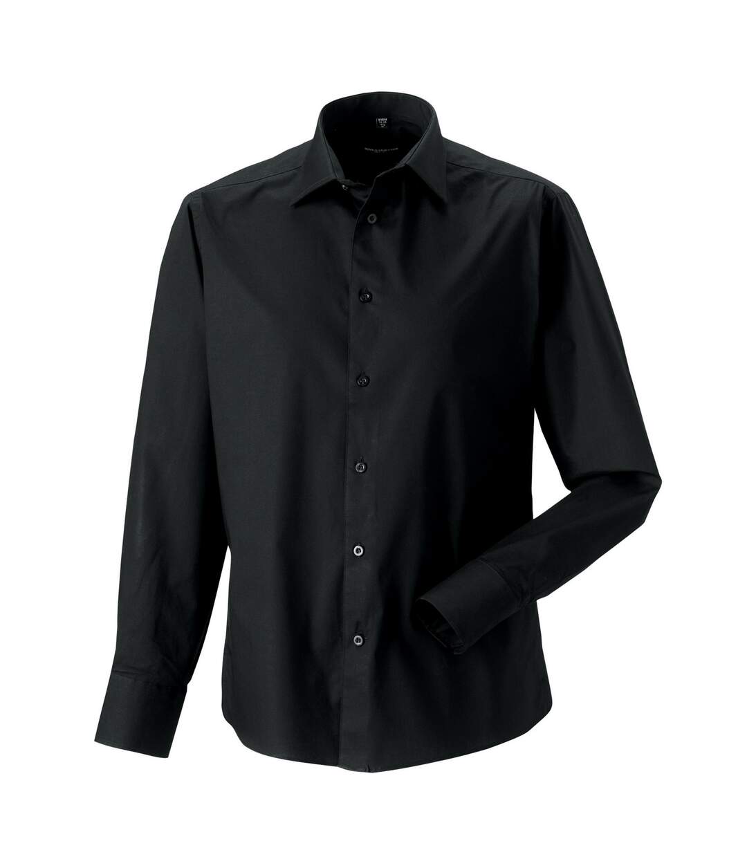 Chemise homme noir Russell Collection Russell Collection