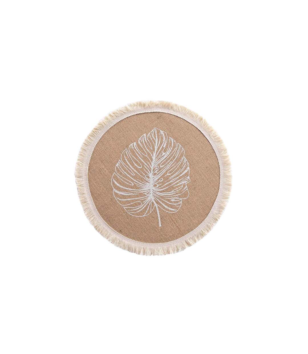 Set de Table Rond en Jute Mogador 38cm Naturel-1