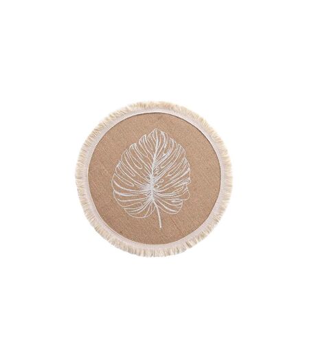 Set de Table Rond en Jute Mogador 38cm Naturel