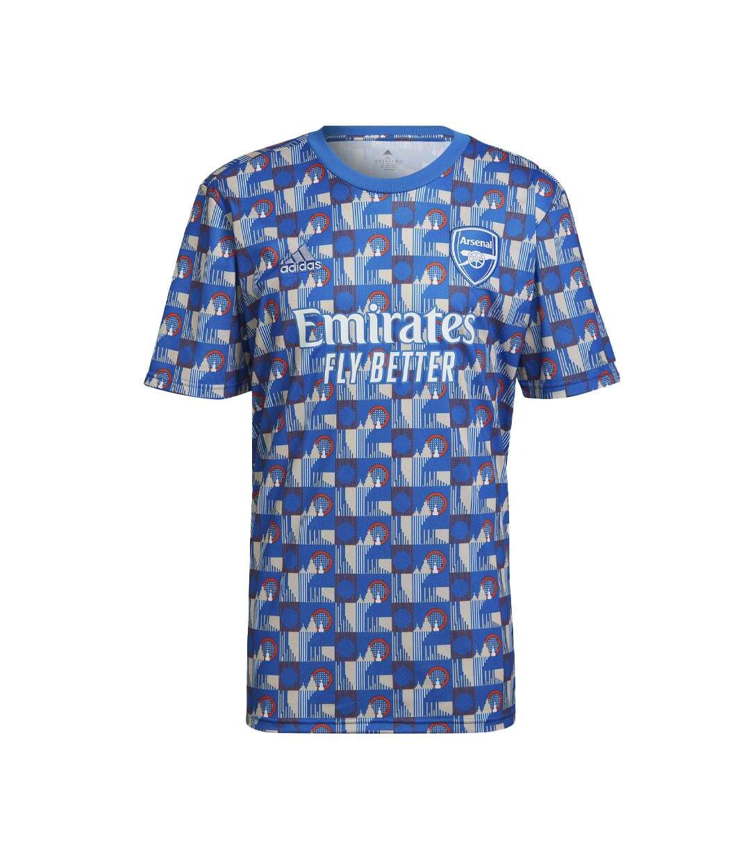 Arsenal Maillot Prematch Bleu Homme Adidas TFL 21/22 - L-1